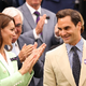 Kate Middleton v družbi Rogerja Federerja v Wimbledonu