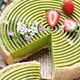 Vikend recept: Matcha panna cotta torta (veganska, brez glutena in predelanih sladkorjev)