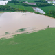 Poplave v Sloveniji: na njivi jezero namesto žita in poljščin