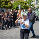FOTO: Slovensko baklo ponesli tudi v Mestni občini Slovenj Gradec