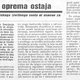 Orodje – oprema ostaja