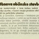 Obnova občinske stavbe