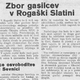 Zbor gasilcev v Rogaški Slatini