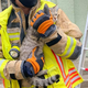 Štajerski gasilci prihiteli na pomoč ujeti mački in jo rešili s strehe