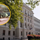 Preplah na okrožnem sodišču v Ljubljani, toda tokrat zaradi ... kače! (Poglejte, kako so se jo znebili)