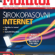 Vse o širokopasovnem internetu v novem Monitorju – optika, 5G, sateliti