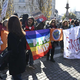 Protivojni shod na ljubljanskem Prešernovem trgu