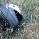 Pri Idriji padla avstrijska motorista, 61-letnica hudo poškodovana