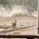 (Foto in Video) V mestu Jesenik na Češkem deroča voda povzročila razdejanje