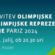 Predstavitev olimpijske in paralimpijske reprezentance Slovenije Pariz 2024