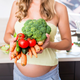 Študija: Veganke imajo večje tveganje za zaplete pri nosečnosti
