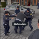 (Vroče pred parlamentom) Upokojenec se je najprej ruval s fotoreporterjem, potem pa še s policisti