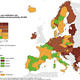 Slovenija na zemljevidu ECDC ostaja temno rdeča