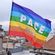 Nad Piranom je izobesila zastavo miru