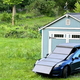 Zložljiva solarna ponjava za električna vozila