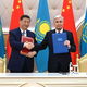 XI JINPING IN VLADIMIR PUTIN: Krepitev kitajsko-ruskega partnerstva v Kazahstanu (FOTO, VIDEO)
