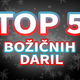 Božična darila – najboljših 5 božičnih daril do 30 evrov