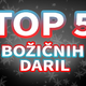 Božična darila – najboljših 5 božičnih daril do 30 evrov