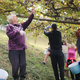 Grof in grofica razvajala trgače, zadišalo tudi po jesenski dobroti (FOTO)