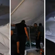 Nevihtni veter podrl prireditveni šotor, ena oseba poškodovana: »Lahko bi nas ubilo!« (VIDEO)
