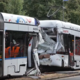 Grozljiv trk tramvaja v Nemčiji: 25 poškodovanih, trije se borijo za življenje (VIDEO)