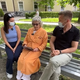 (VIDEO) Nemogoče je bilo zadržati solze: Hudo bolno Anito Ogulin sta v bolnišnici obiskala Denis Avdić in Jana Morelj