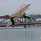 (VIDEO) Mariborski Flugtag: Nad Dravo in v Dravo jareninske mušice, leteči krompir, leteči bizon, čebelice opraševalke...