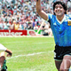 Diego Maradona debitiral v majici Argentine