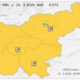 Arso razglasil oranžni alarm za vso državo