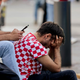 Hrvati v nejeveri, solze v navijaški coni
